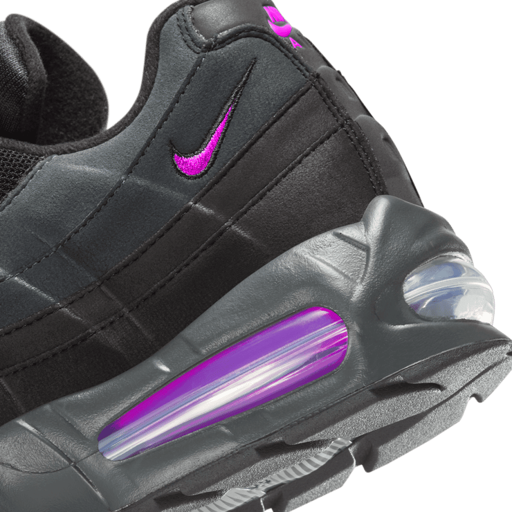 Nike Air Max 95 OG Black Vivid Purple Angle 5