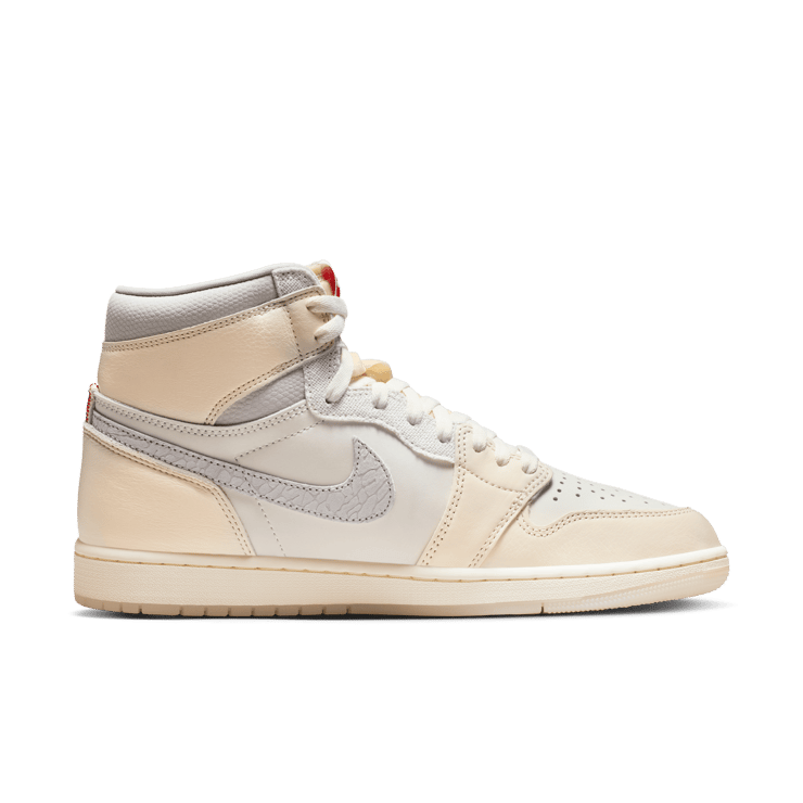Air Jordan 1 Retro High OG Sail Elephant Print Angle 0