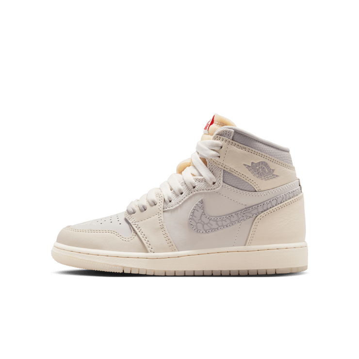 Air Jordan 1 Retro High OG Sail University Red (GS) Angle 2