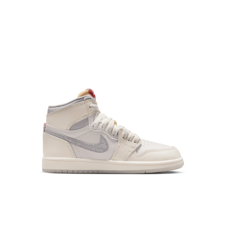 Air Jordan 1 Retro High OG Sail University Red (PS) Angle 1