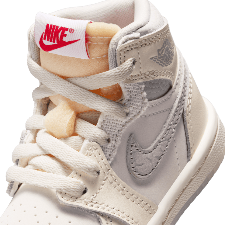 Air Jordan 1 Retro High OG Sail University Red (TD) Angle 6