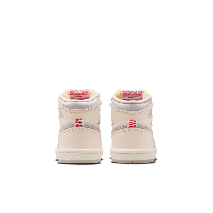 Air Jordan 1 Retro High OG Sail University Red (TD) Angle 4