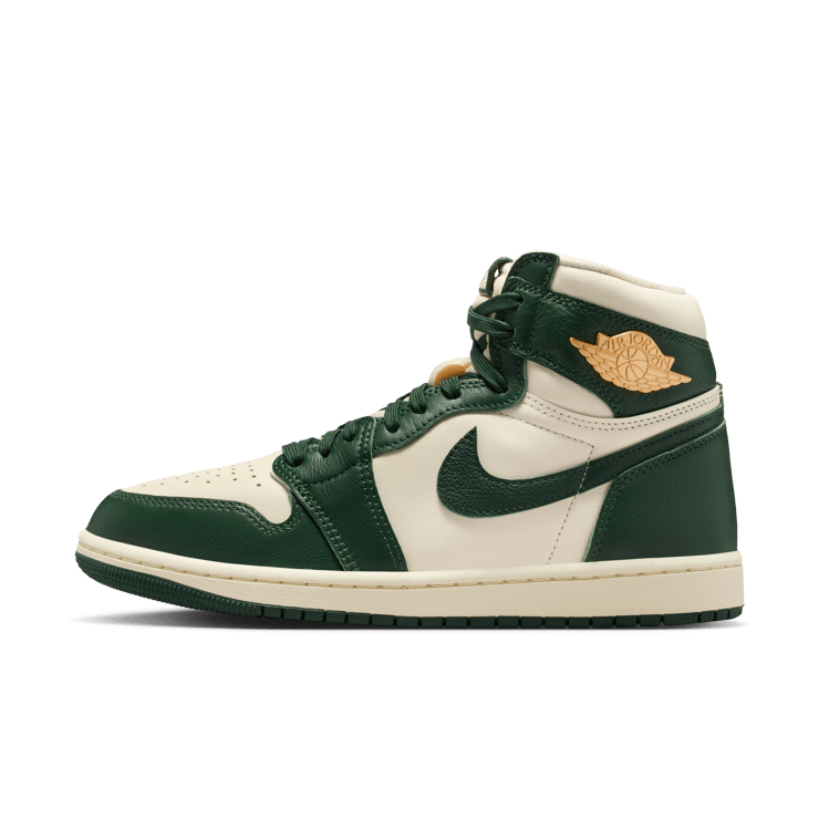 Air Jordan 1 Retro High OG Pale Ivory Pro Green (W) Angle 4