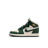 Air Jordan 1 Retro High OG Pale Ivory Pro Green (PS) Angle 2
