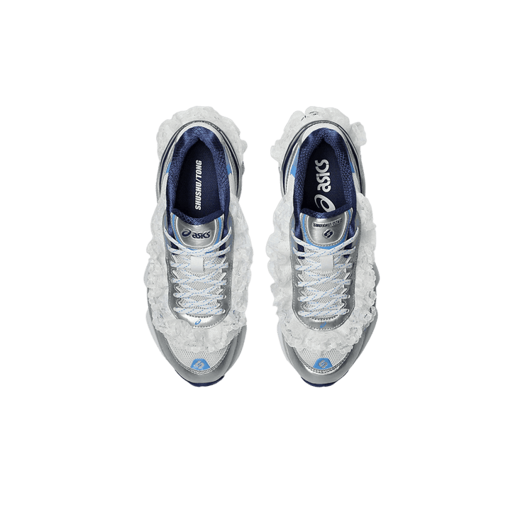 ASICS Gel-Kinetic Fluent SHUSHU Tong White Angle 4