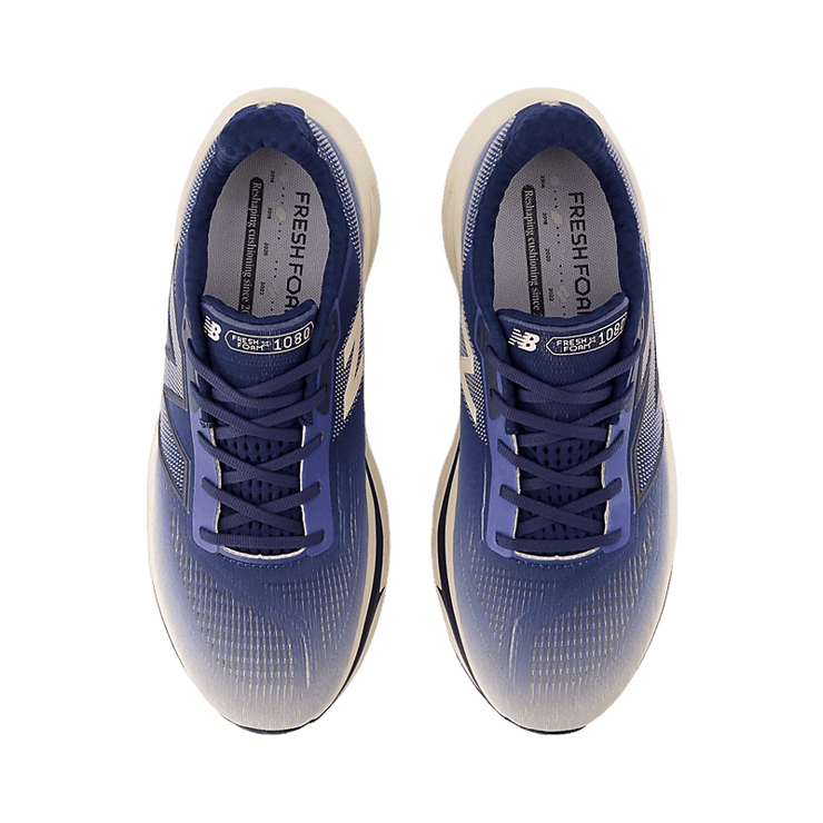 New Balance Fresh Foam X 1080v14 Bisque Navy Angle 1
