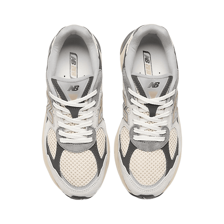 New Balance 2010 Cream Grey Angle 1