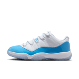 Air Jordan 11 Retro Low White University Blue Angle 0