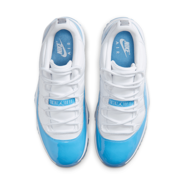 Air Jordan 11 Retro Low White University Blue Angle 3