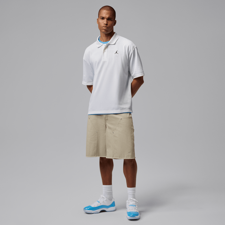 Air Jordan 11 Retro Low White University Blue Angle 8