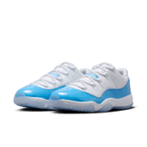 Air Jordan 11 Retro Low White University Blue Angle 4