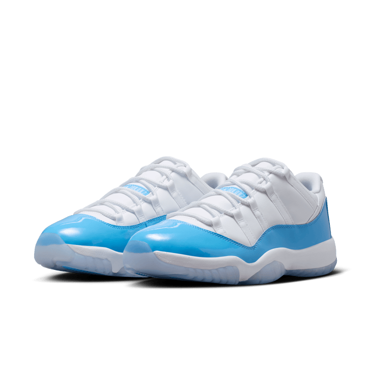 Air Jordan 11 Retro Low White University Blue Angle 4