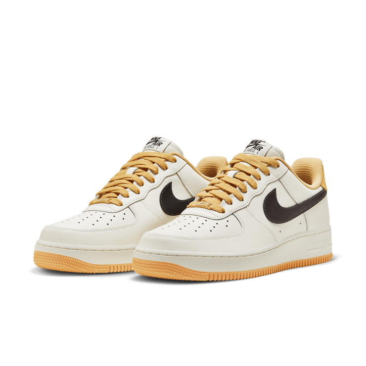 Nike Air Force 1 Low Sail Black Gold Angle 2