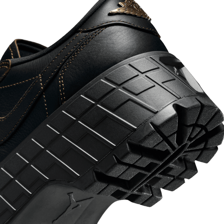 Air Jordan 1 Brooklyn Low Black Workboot (W) Angle 5
