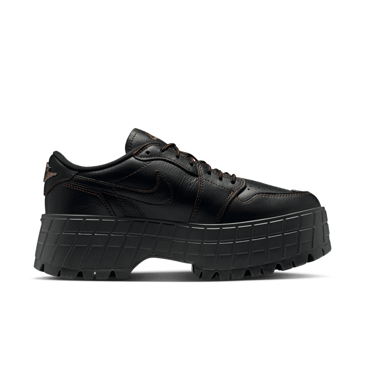 Air Jordan 1 Brooklyn Low Black Workboot (W) Angle 0