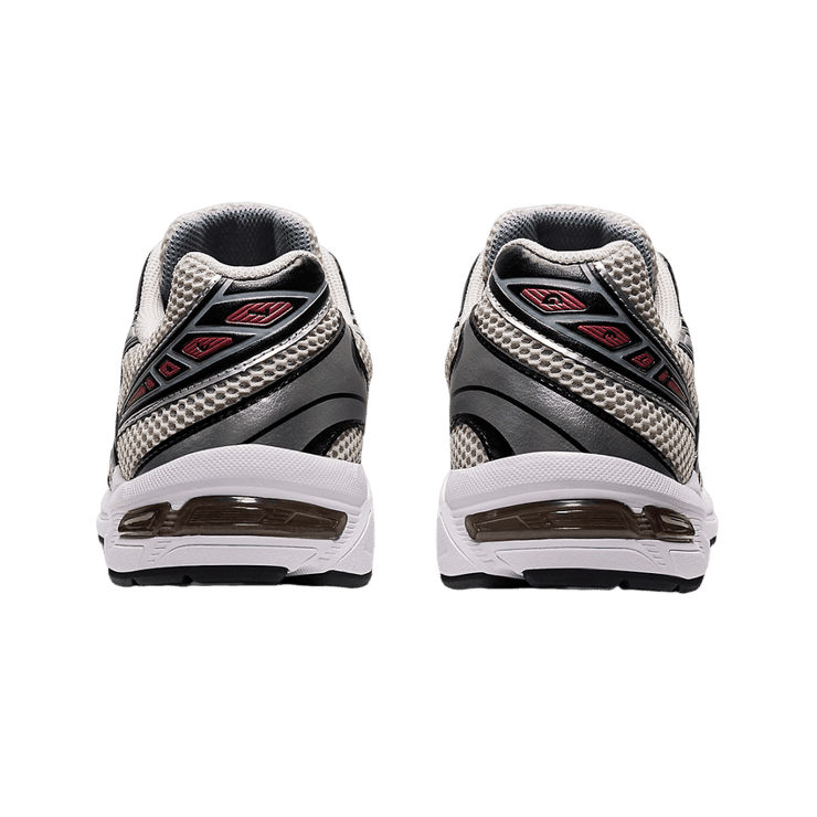 ASICS Gel-1130 Smoke Grey Pure Silver Red Angle 3