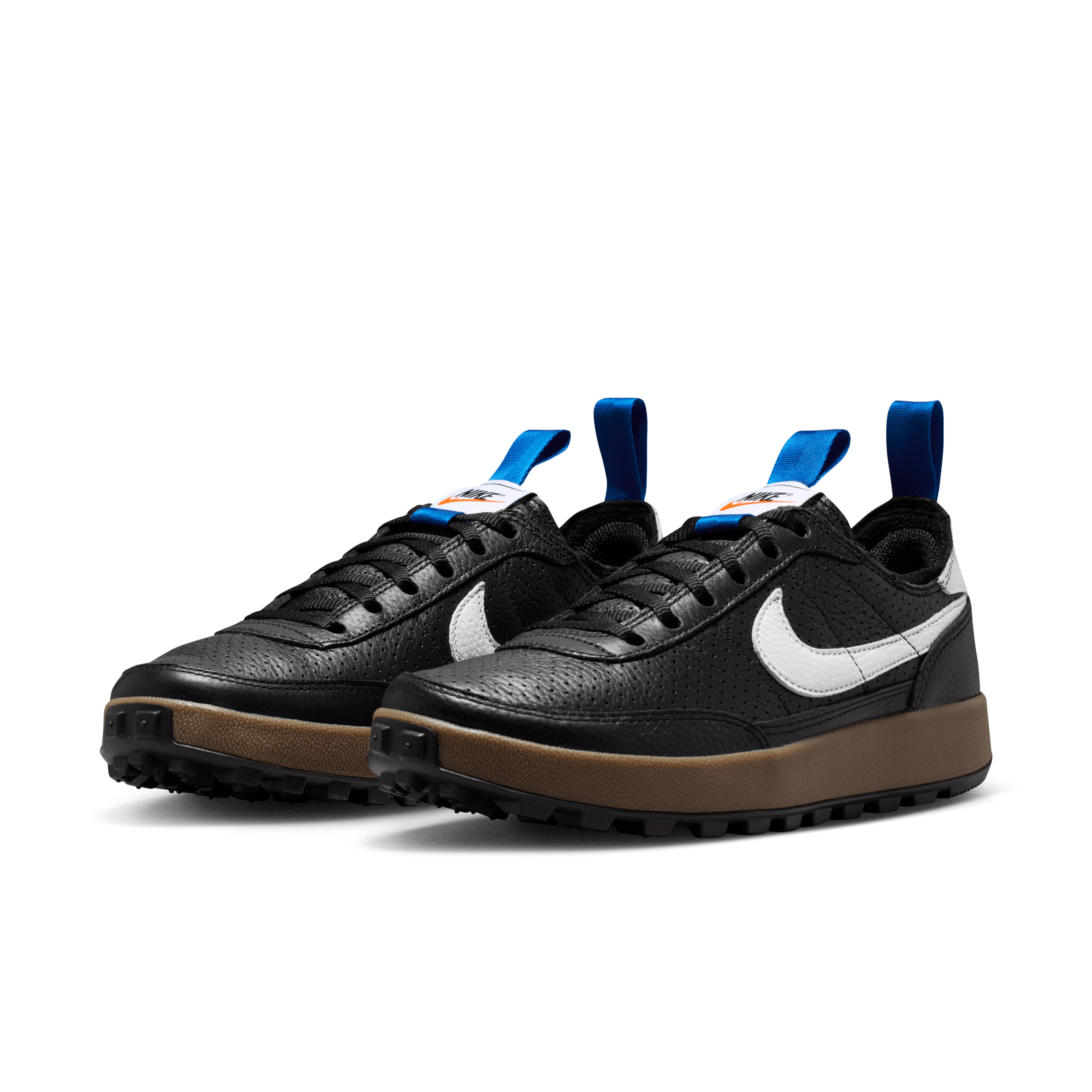 NikeCraft General Purpose Shoe Tom Sachs Black White Team Royal Angle 4