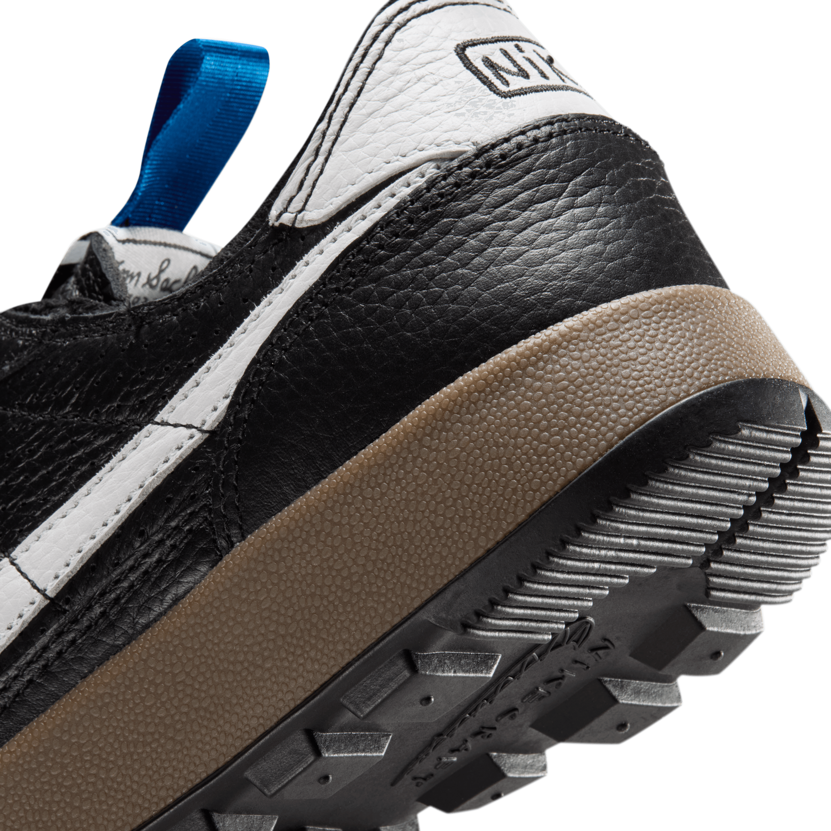 NikeCraft General Purpose Shoe Tom Sachs Black White Team Royal Angle 7