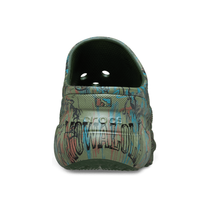 Crocs Classic Bae Clog Mowalola Forest (Women's) Angle 4