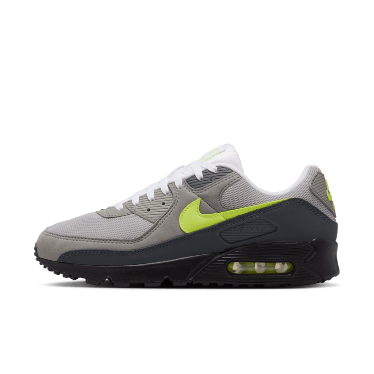 Nike Air Max 90 Black Neon Angle 0