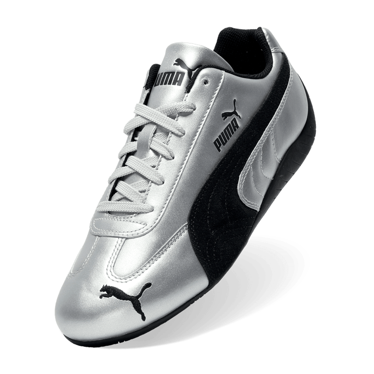 Puma Speedcat Metallic Silver Black (W) Angle 3