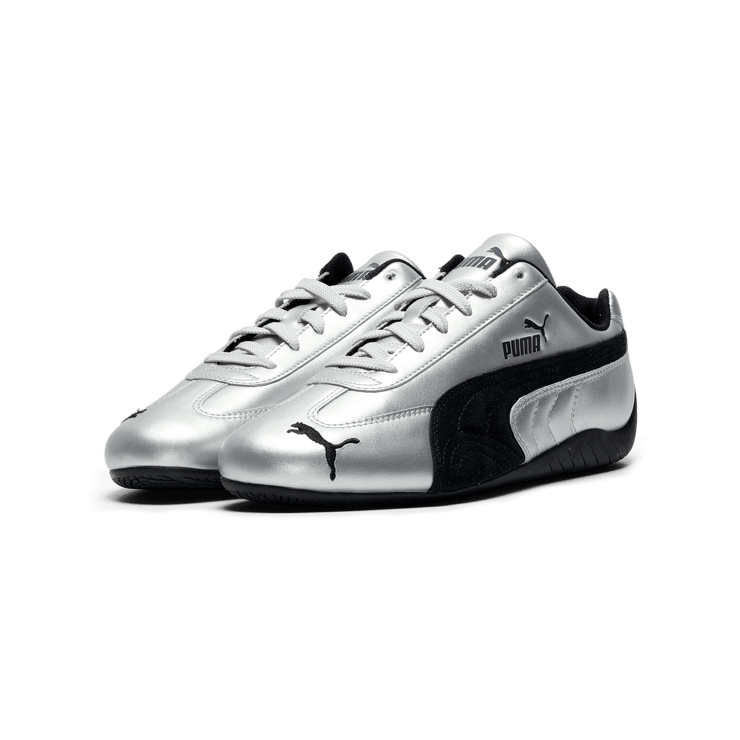 Puma Speedcat Metallic Silver Black (W) Angle 5