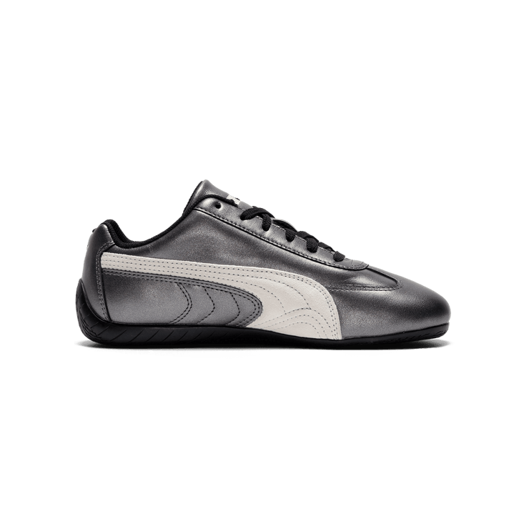Puma Speedcat Metallic Black Warm White (W) Angle 2