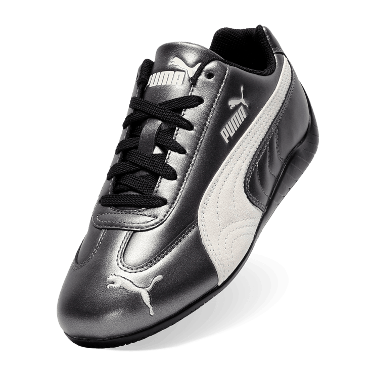 Puma Speedcat Metallic Black Warm White (W) Angle 3