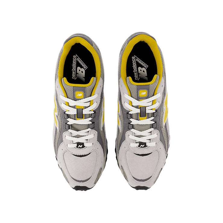 New Balance 204L Grey Yellow Angle 1