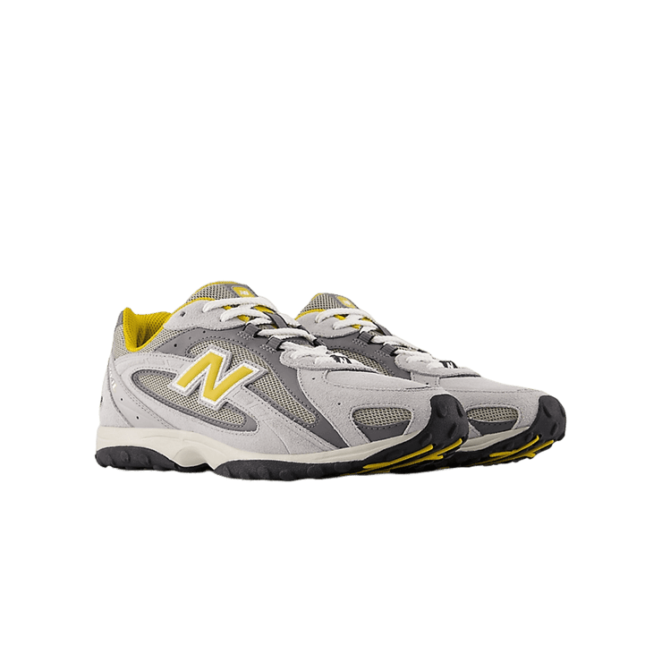 New Balance 204L Grey Yellow Angle 2