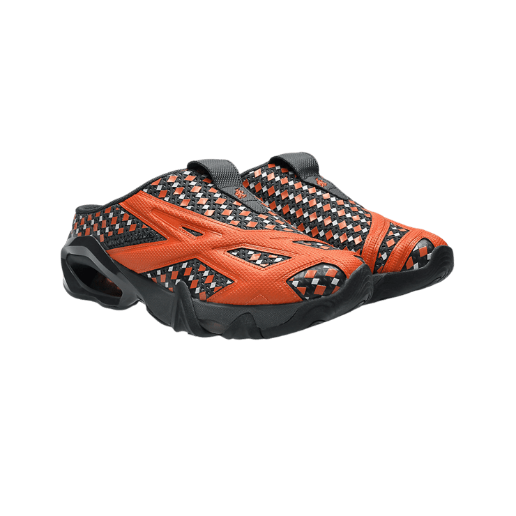 ASICS Novalis Gel-Styrax Kiko Kostadinov Obsidian Grey Rust Orange Angle 0