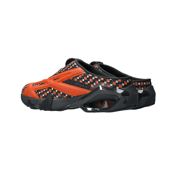 ASICS Novalis Gel-Styrax Kiko Kostadinov Obsidian Grey Rust Orange Angle 1