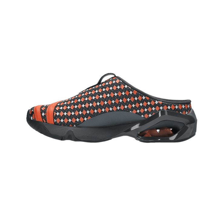 ASICS Novalis Gel-Styrax Kiko Kostadinov Obsidian Grey Rust Orange Angle 2