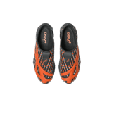 ASICS Novalis Gel-Styrax Kiko Kostadinov Obsidian Grey Rust Orange Angle 4