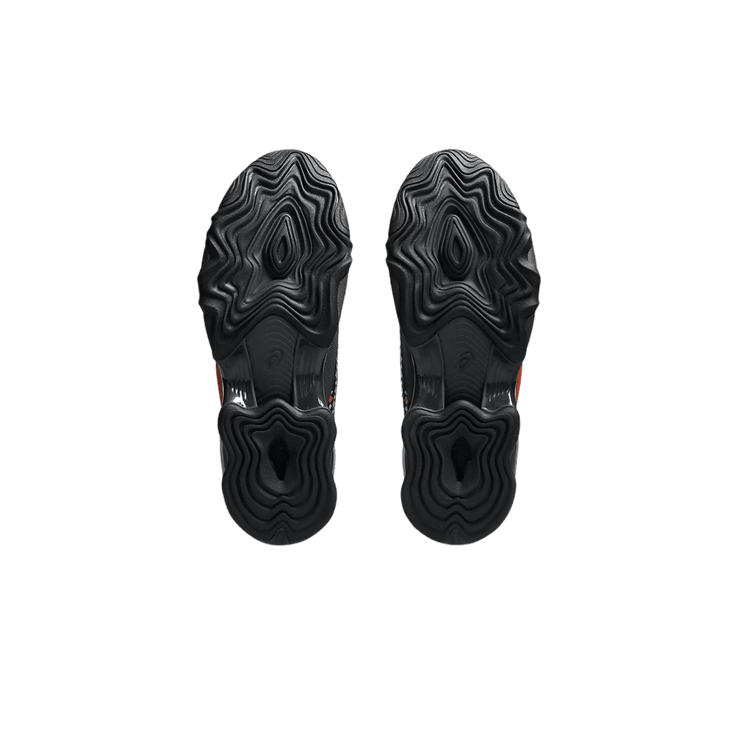 ASICS Novalis Gel-Styrax Kiko Kostadinov Obsidian Grey Rust Orange Angle 5