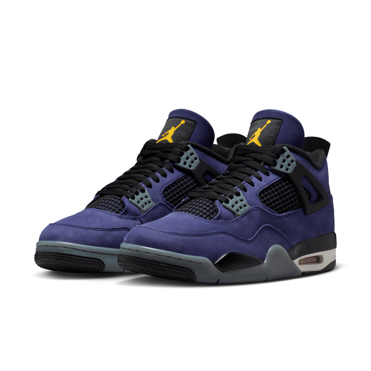 Air Jordan 4 Retro Lakers Angle 5
