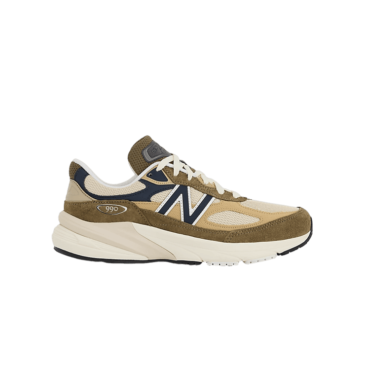 New Balance 990v6 MiUSA Dark Camo Incense Angle 2