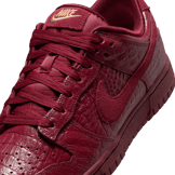 Nike Dunk Low Team Red Croc (W) Angle 7
