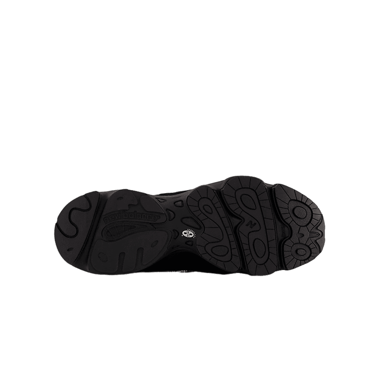 New Balance 1000 Black Grey Suede Angle 3