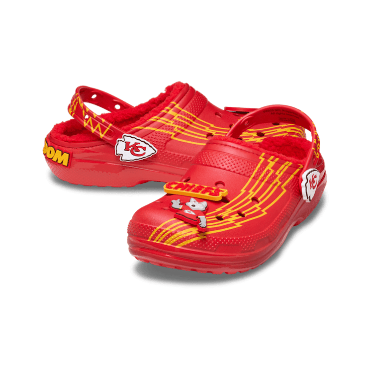 Crocs Classic Lined Clog NFL Kansas City Chiefs Angle 0