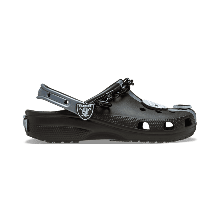 Crocs Classic Clog NFL Las Vegas Raiders Angle 1