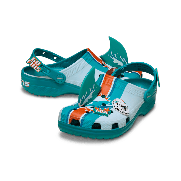 Crocs Classic Clog NFL Miami Dolphins Angle 0