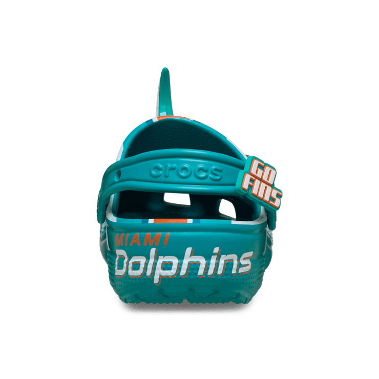Crocs Classic Clog NFL Miami Dolphins Angle 4