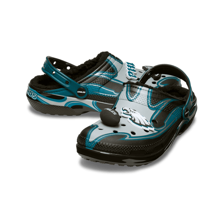 Crocs Classic Lined Clog NFL Philadelphia Eagles Angle 0