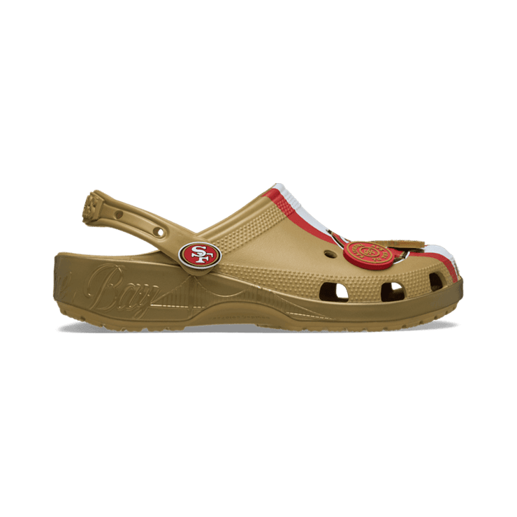 Crocs Classic Clog NFL San Francisco 49ers Angle 1