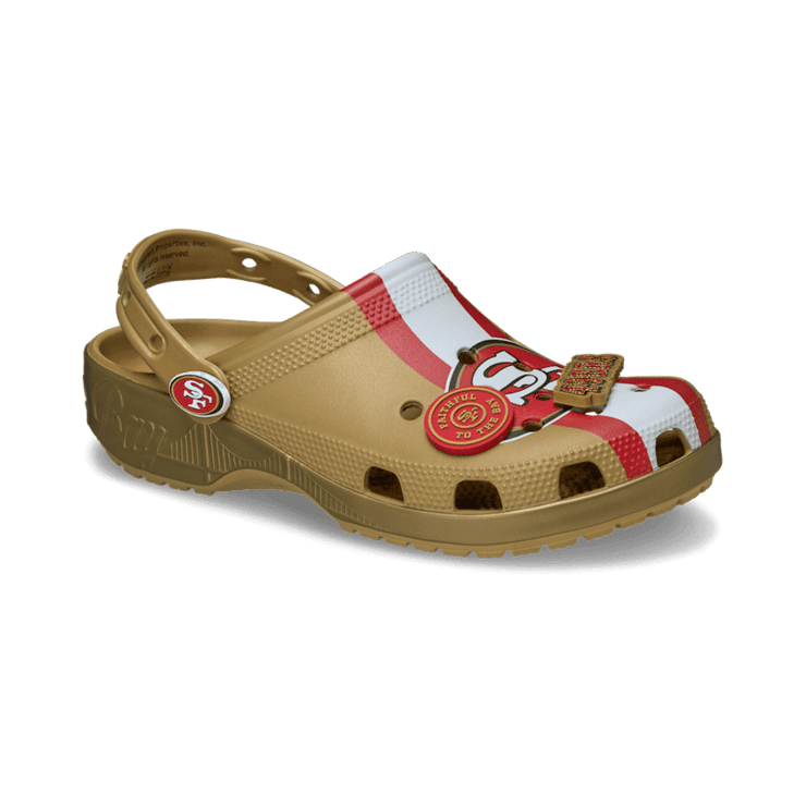 Crocs Classic Clog NFL San Francisco 49ers Angle 3