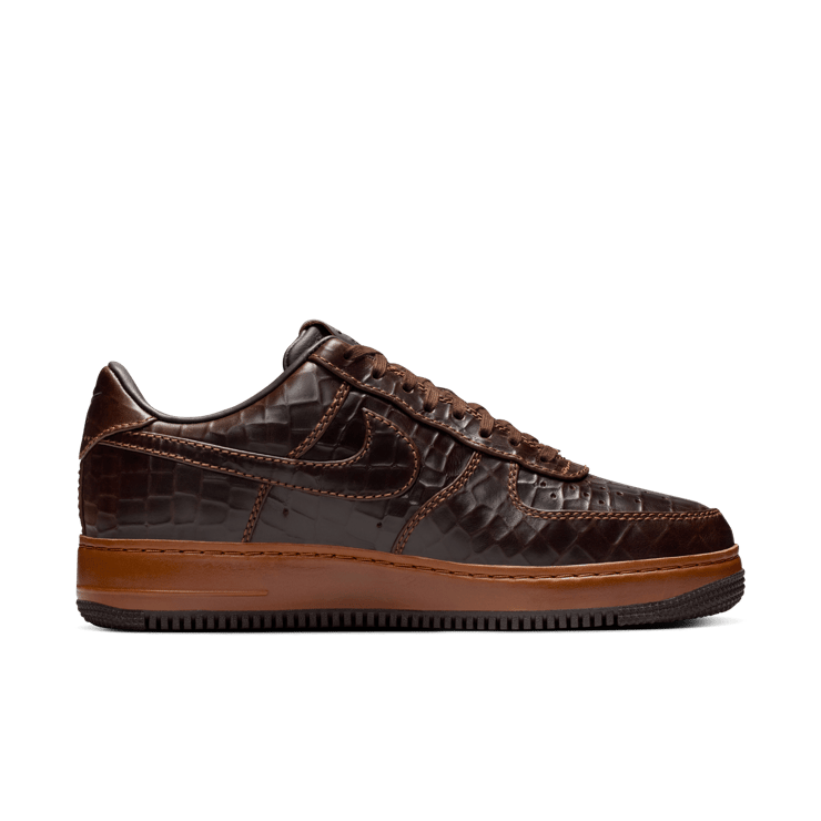 Nike Air Force 1 Low Brown Croc Angle 5
