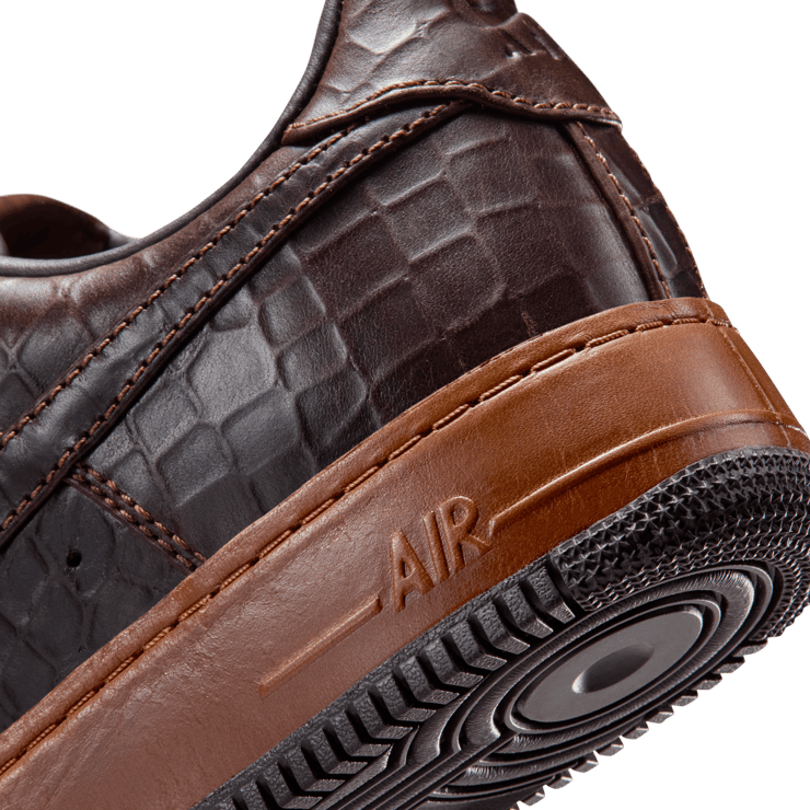Nike Air Force 1 Low Brown Croc Angle 6