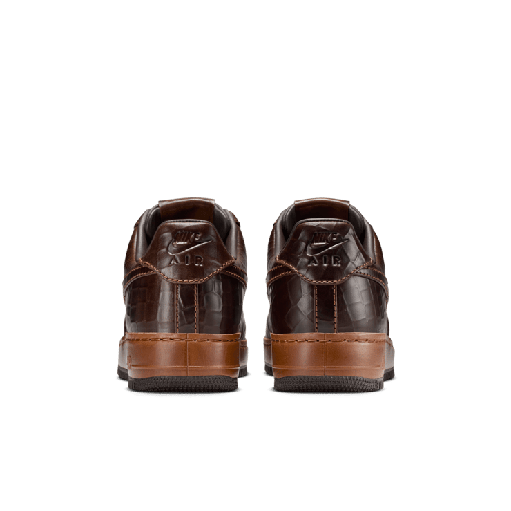 Nike Air Force 1 Low Brown Croc Angle 1