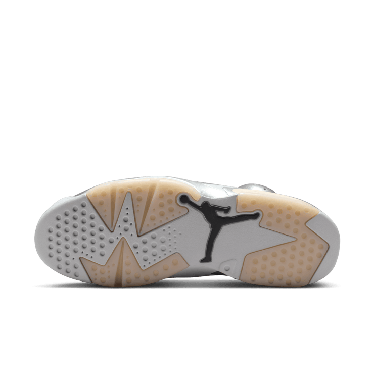 Air Jordan 6 Retro PSG Metallic Silver Angle 0